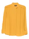Dixie Buttoned Long-sleeved Shirt In Yellow