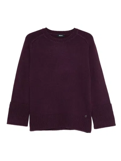 Dixie Crew-neck Sweater In Red