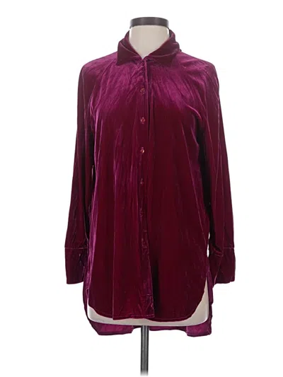 Pre-owned Dixie Fleece Jacket In Burgundy