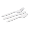 Dixie ® Heavy-duty Combo Pack Heavy Weight Plastic Disposable Flatware Set In White