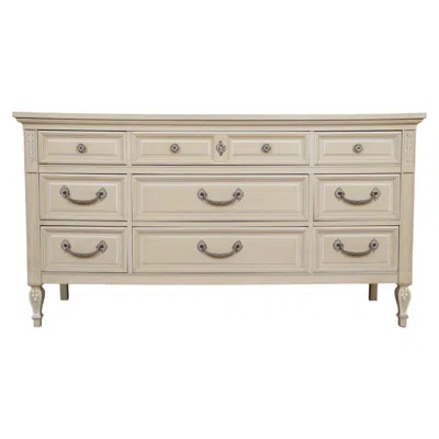 Pre-owned Dixie Louis Xvi Style Triple Dresser By  In Brown