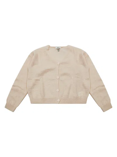 Dixie Mini Cardigan Sweater For Kids In Beige