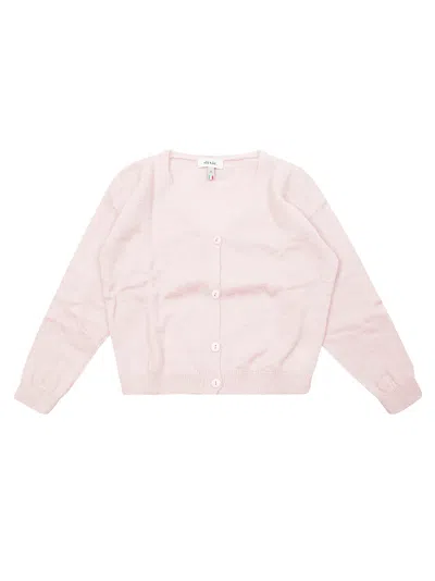 Dixie Mini Cardigan Sweater For Kids In Rosa