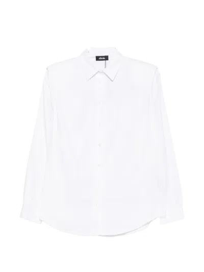 Dixie Padded-shoulder Shirt In White