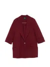 Dixie Single-breasted Suit In Red