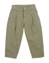 Dixie Toddler Girl Pants Military Green Size 6 Cotton In Green