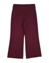 Dixie Toddler Girl Pants Plum Size 6 Polyester, Viscose, Elastane In Purple