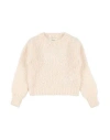 Dixie Toddler Girl Sweater Ivory Size 4 Acrylic, Mohair Wool, Wool, Polyamide