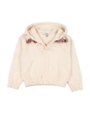 Dixie Toddler Girl Sweatshirt Ivory Size 6 Cotton, Polyester In White