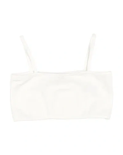 Dixie Babies'  Toddler Girl Top Off White Size 6 Cotton, Elastane In Neutral