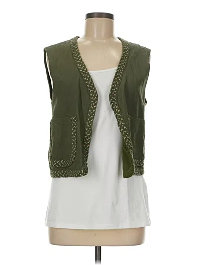 Pre-owned Dixie Vest In Green