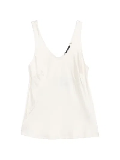 Dixie V-neck Top In Neutral