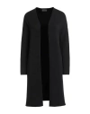 Dixie Woman Cardigan Black Size M Viscose, Polyester, Polyamide In Black