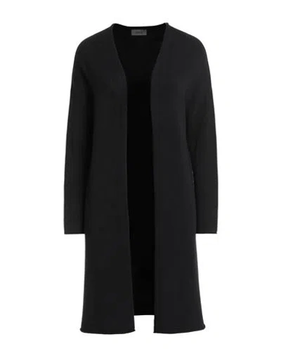 Dixie Woman Cardigan Black Size M Viscose, Polyester, Polyamide
