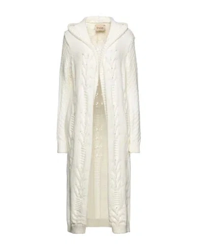 Dixie Woman Cardigan Ivory Size S Acrylic, Wool, Viscose, Alpaca Wool
