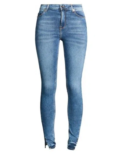 Dixie Woman Jeans Blue Size 26 Cotton, Elastic Fibres