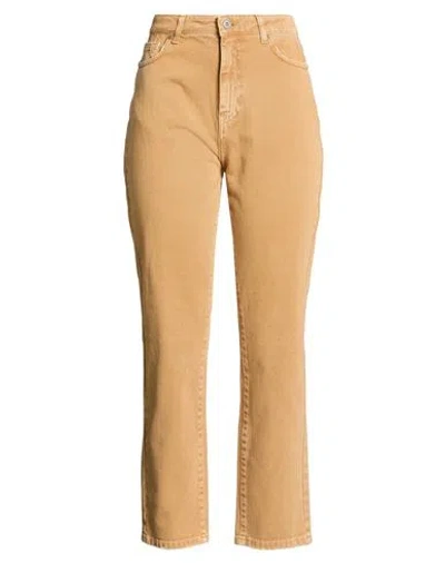 Dixie Woman Jeans Camel Size 30 Cotton In Orange
