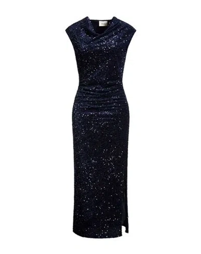Dixie Woman Maxi Dress Blue Size S Polyester