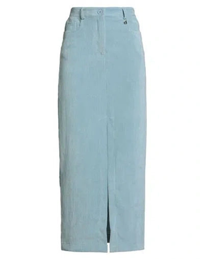 Dixie Woman Maxi Skirt Light Blue Size S Polyester, Polyamide, Elastane