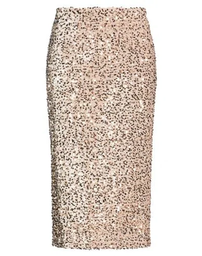 Dixie Woman Midi Skirt Antique Rose Size S Polyester In Pink