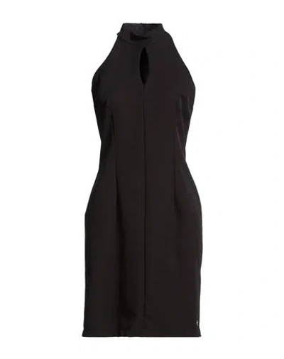 Dixie Woman Mini Dress Black Size M Polyester, Elastane