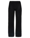 Dixie Woman Pants Black Size M Viscose, Polyester