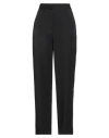 Dixie Woman Pants Black Size S Polyester, Viscose, Elastane