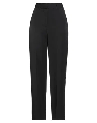 Dixie Woman Pants Black Size S Polyester, Viscose, Elastane