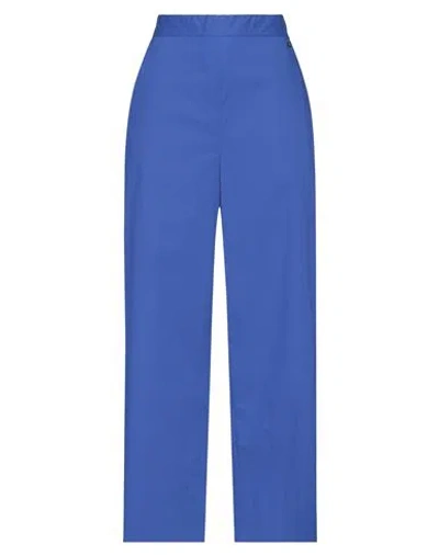 Dixie Woman Pants Bright Blue Size M Cotton