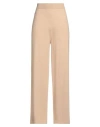 Dixie Woman Pants Camel Size M Wool, Viscose, Polyamide, Cashmere In Beige