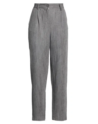 Dixie Woman Pants Grey Size Xs Lyocell