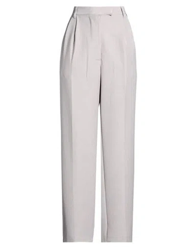 Dixie Woman Pants Light Grey Size S Polyester In Gray