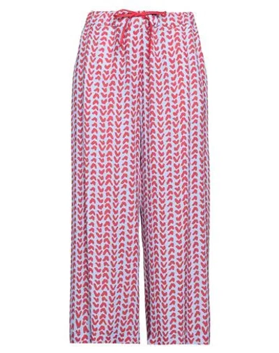 Dixie Woman Pants Red Size 1 Cotton