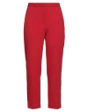 Dixie Woman Pants Red Size M Polyester, Elastane In Red