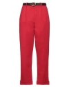 Dixie Woman Pants Red Size M Viscose, Polyamide, Elastane In Red