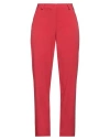 Dixie Woman Pants Red Size Xs Polyester, Viscose, Elastane
