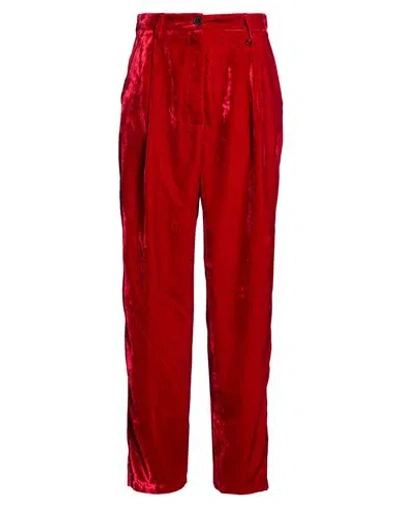 Dixie Woman Pants Tomato Red Size S Polyester
