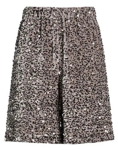 Dixie Woman Shorts & Bermuda Shorts Grey Size S Polyester In Multi
