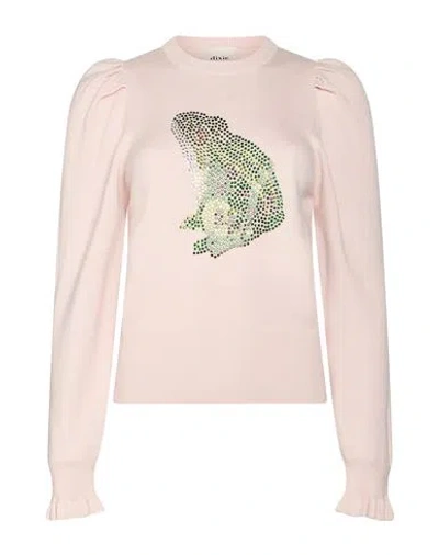 Dixie Woman Sweater Blush Size S Viscose, Polyester, Polyamide