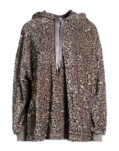 Dixie Woman Sweatshirt Charcoal Size S Polyester In Multi