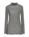 Dixie Woman T-shirt Cream Size M Modal, Viscose, Polyamide, Rubber, Cashmere In Multi