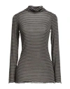 Dixie Woman T-shirt Grey Size S Modal, Viscose, Polyamide, Rubber, Cashmere In Gray