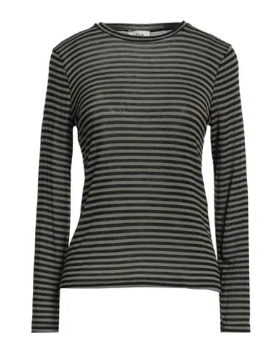 Dixie Woman T-shirt Military Green Size M Modal, Viscose, Polyamide, Rubber, Cashmere
