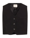 Dixie Woman Tailored Vest Black Size M Polyester, Viscose, Elastane