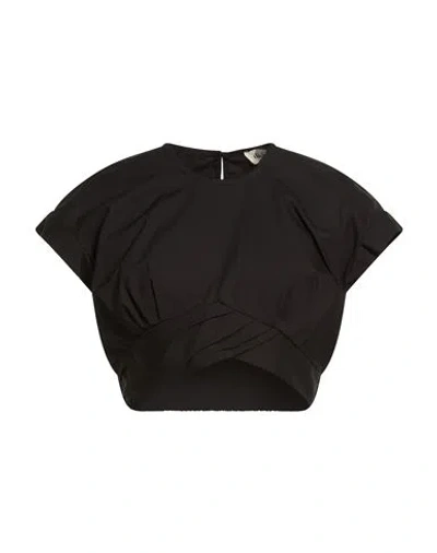 Dixie Woman Top Black Size M Cotton