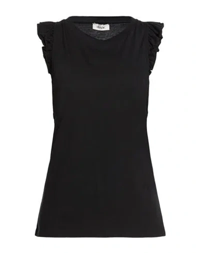 Dixie Woman Top Black Size M Cotton