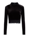 Dixie Woman Top Black Size S Polyester, Elastane In Black