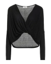 Dixie Woman Top Black Size S Viscose, Modal, Elastane, Cashmere