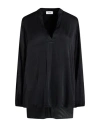 Dixie Woman Top Black Size Xl Viscose In Black