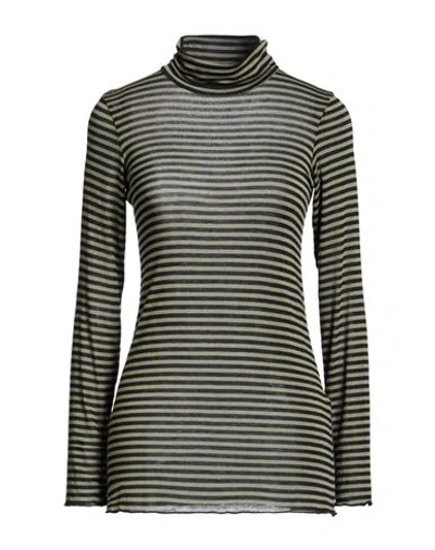 Dixie Woman T-shirt Military Green Size M Modal, Viscose, Polyamide, Elastane, Cashmere
